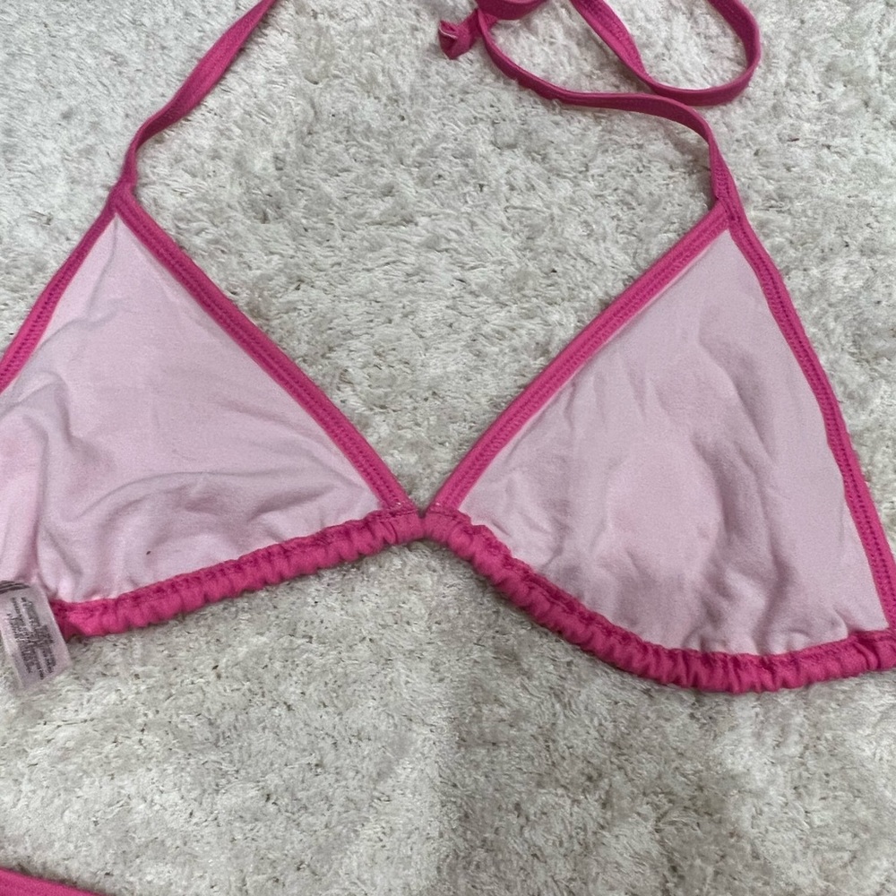 Pink String Bikini - image 6